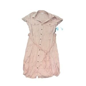 NWT Women's TEDDI ROSE Terracotta Tie Dress Size XL